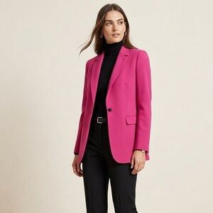 Joseph Pink Blazer Tailored Classic Suit Jacket